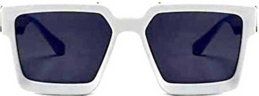 Buy Cuffandcollar Rectangular Sunglasses Black For Men & Women