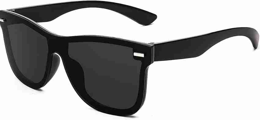 Buy I Flash Retro Square Sunglasses Black For Men Women Online Best Prices in India Flipkart