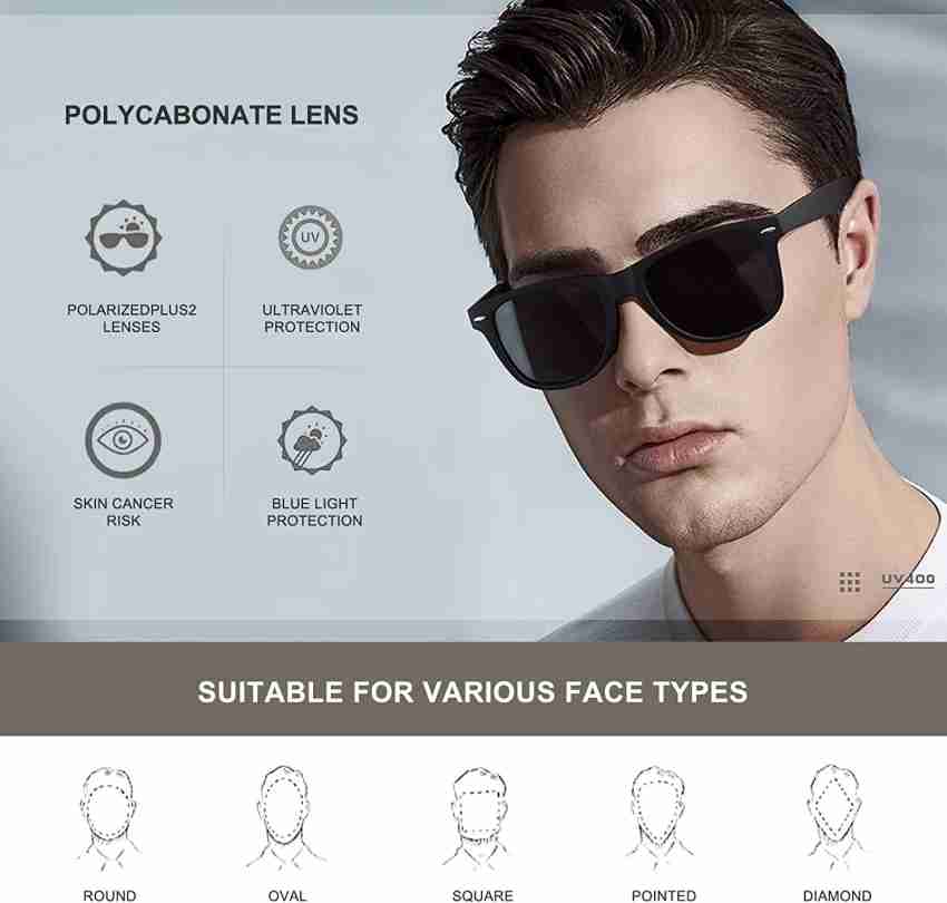 Legend Eyewear Wayfarer, Aviator Sunglasses