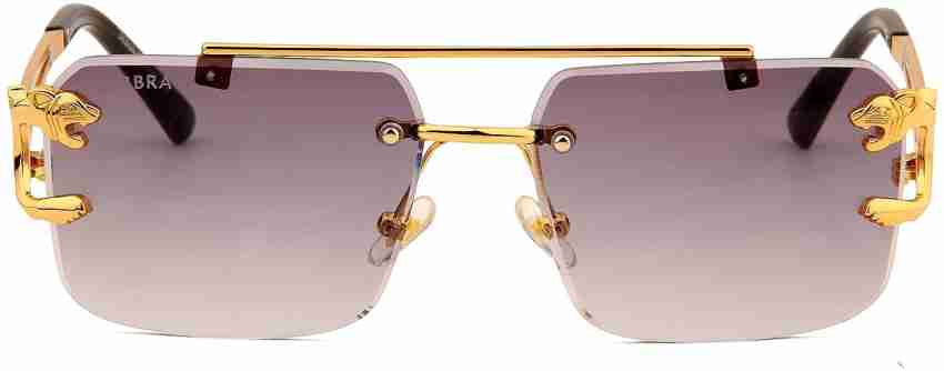 Buy OPTRICKS Rectangular Sunglasses Grey For Men & Women Online @ Best  Prices in India