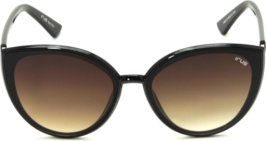 Buy IRUS Cat-eye Sunglasses Brown For Women Online @ Best Prices in India