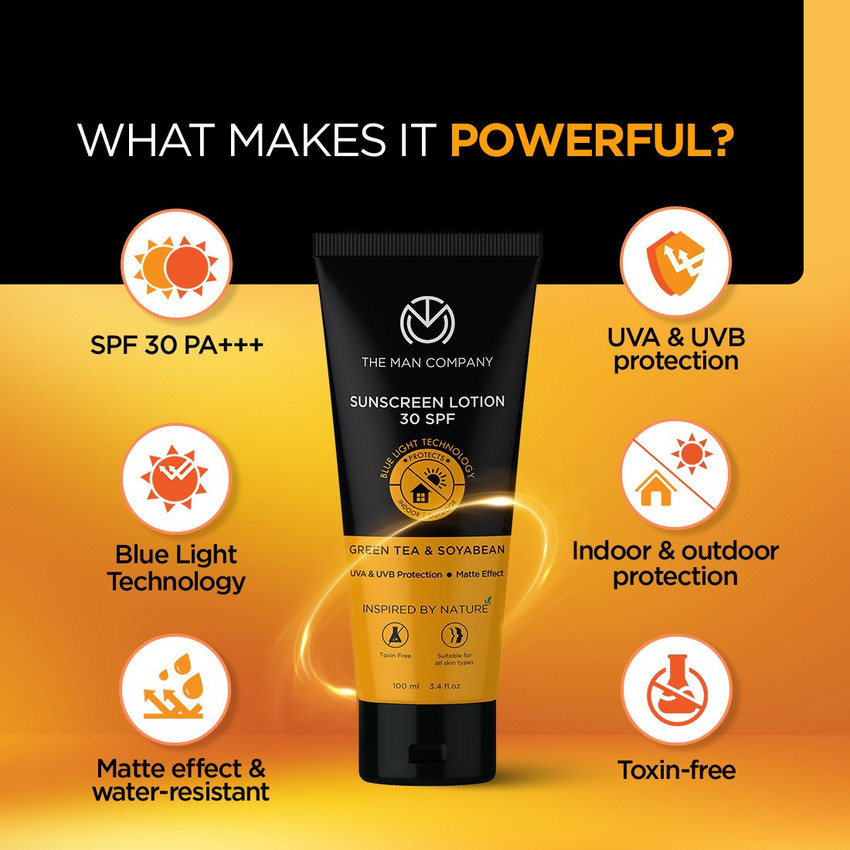 Sunscreen lotion men sale