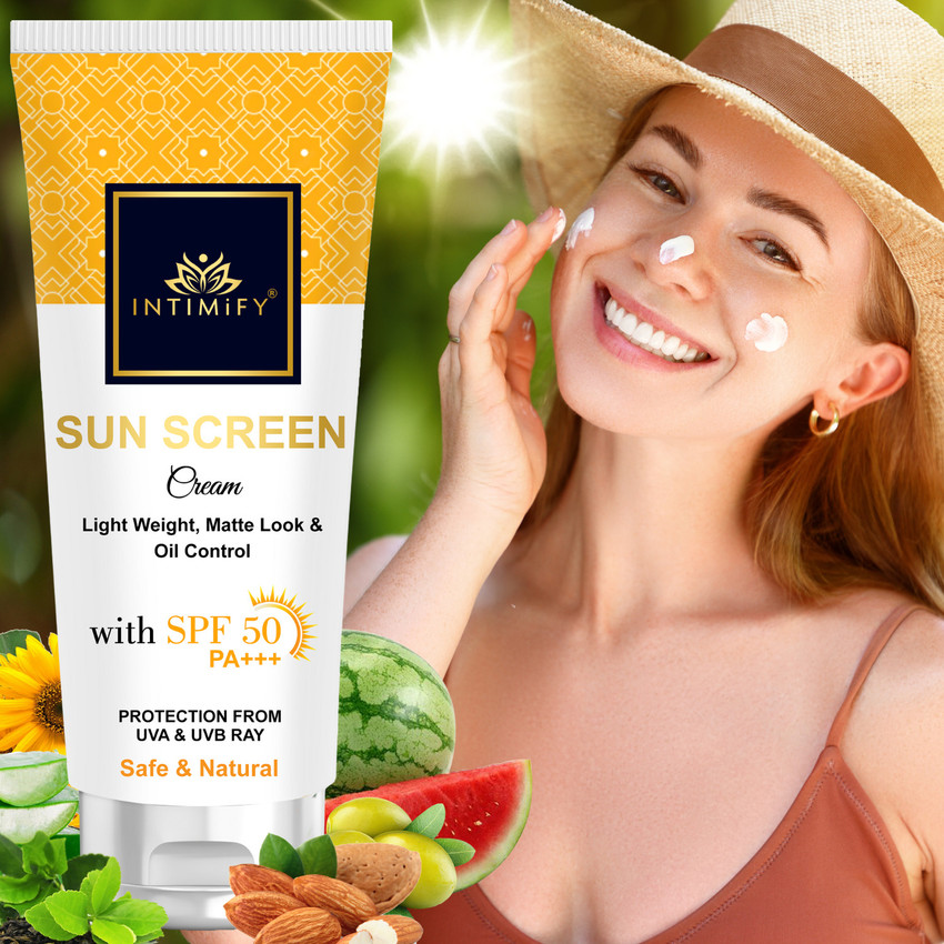INTIMIFY Sunscreen SPF 50 PA for Women Men for Sun Protection Prevents Tanning Pigmentation Price in India Buy INTIMIFY Sunscreen SPF 50 PA for Women Men