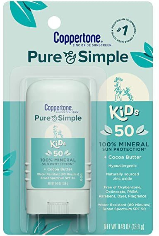 Coppertone KIDS Sunscreen Stick - SPF 50 - Price in India, Buy Coppertone KIDS  Sunscreen Stick - SPF 50 Online In India, Reviews, Ratings & Features