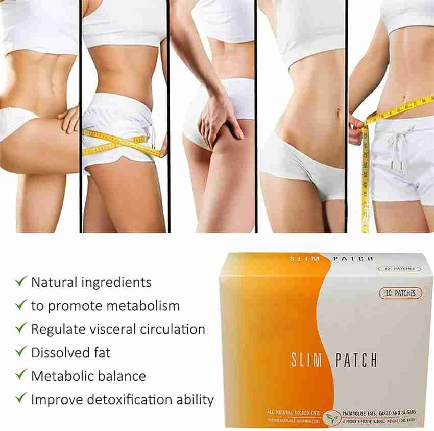 top health 30pcs Slimming Patch Magnetic Slim Patches Burning Fat Detox  Adhesive Sheet Back / Lumbar Support