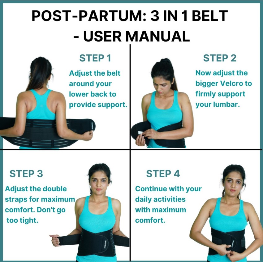 Unimaker 3 in 1 Postpartum Belly Support Recovery Belt– Postpartum