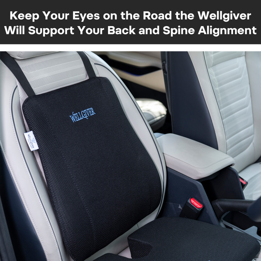Car seat hot sale backrest cushion