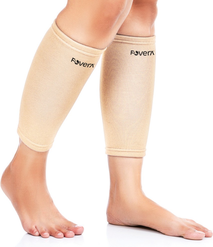 FOVERA Calf Support Compression Sleeve for Men & Women, Pain