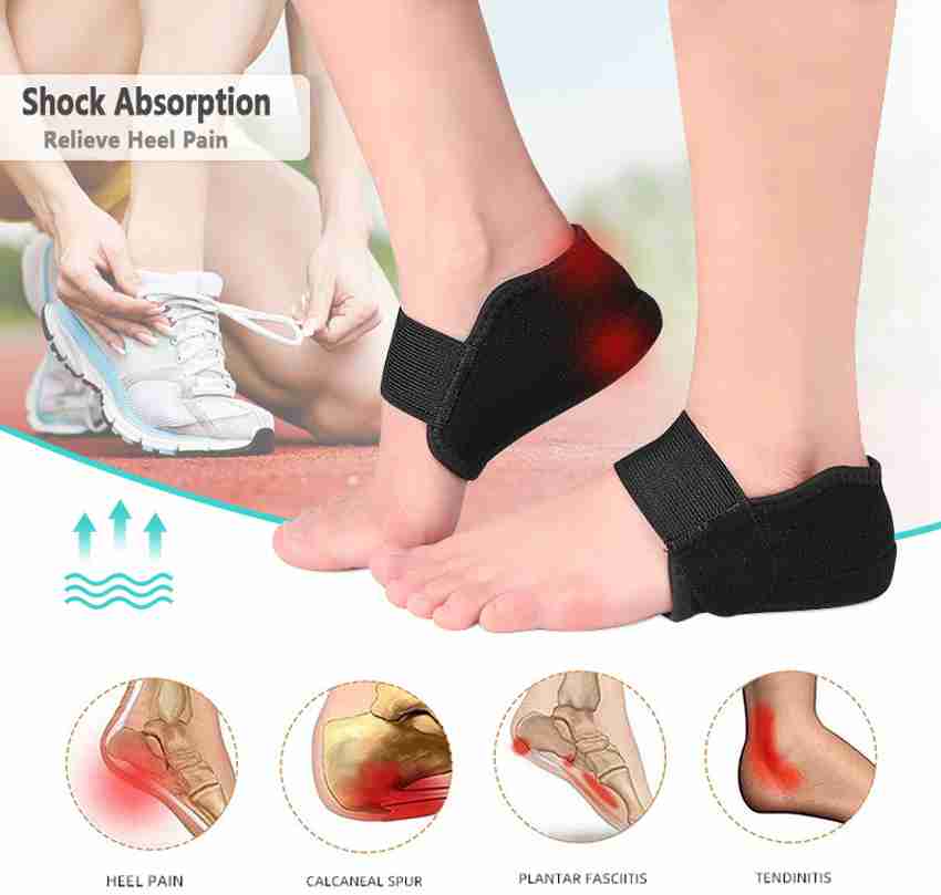 Cushioned shop heel support