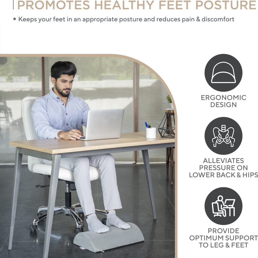 Foot Rest for under Desk at Work,Adjustable Foot Rest for Optimum