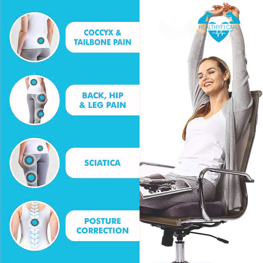 Office chair with tailbone cut 2025 out
