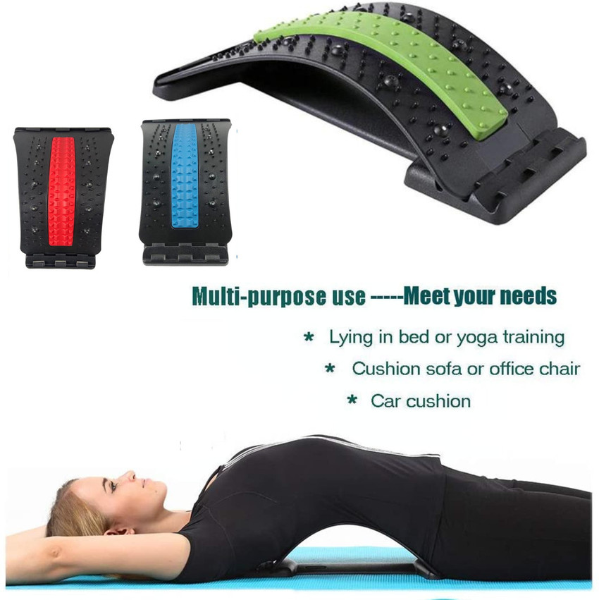 ECOVIVE Multi level Back Stretcher Lumbar Support Back Muscle Pain