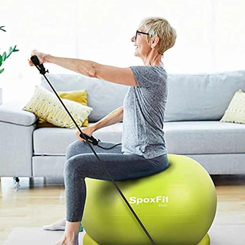 Yoga ball chair with back 2025