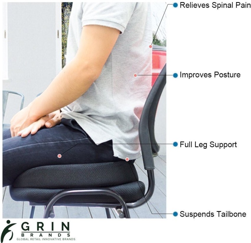 Coccyx Seat Cushion For Tailbone Pain – Grin Health