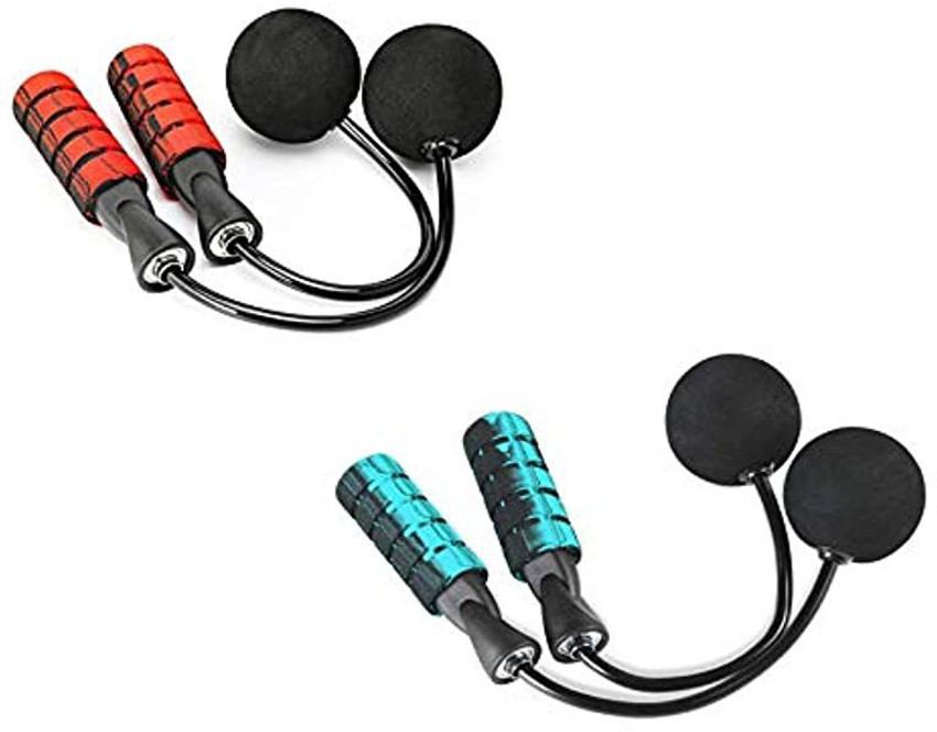 UMIKU Fitpat 2 Pack Jump Rope Cordless Speed Indoor Weighted