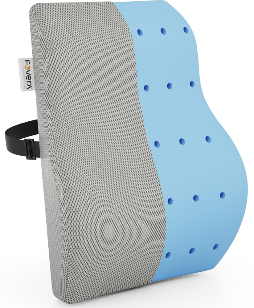 FOVERA Large Backrest for Chair Car Seat Orthopedic Memory Foam Lumbar Support Back Lumbar Support Buy FOVERA Large Backrest for Chair Car Seat Orthopedic Memory Foam Lumbar Support