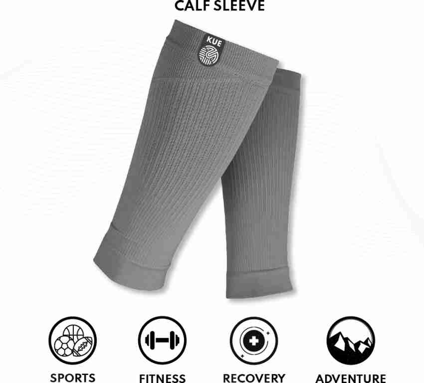 KUE Calf Compression Sleeve for Men & Women (L/XL) Knee Support - Buy KUE Calf  Compression Sleeve for Men & Women (L/XL) Knee Support Online at Best  Prices in India - Fitness