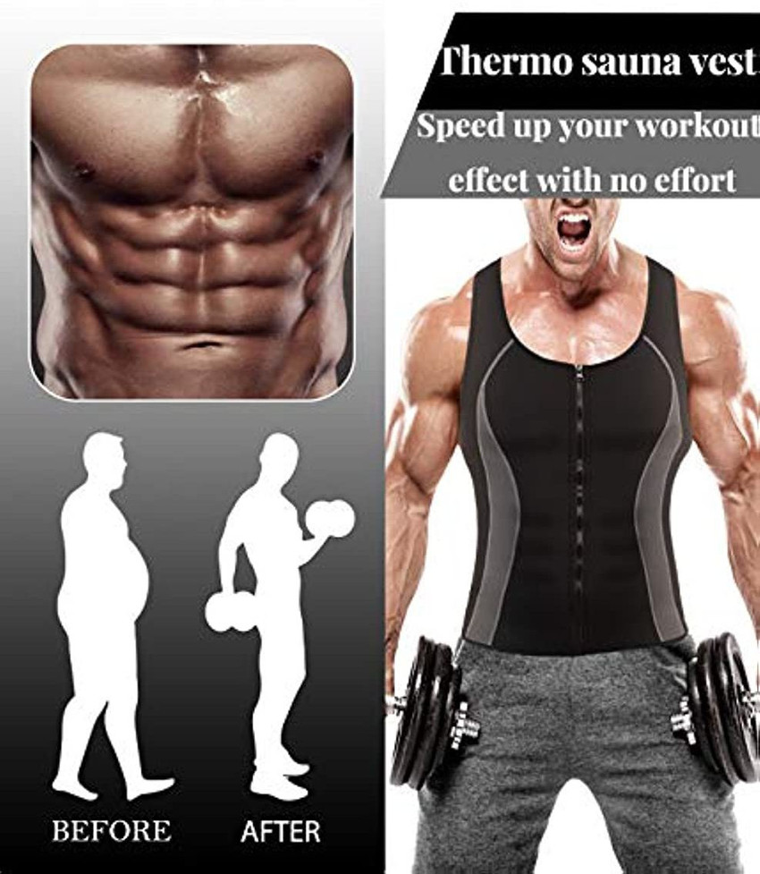 Sauna vest before and after sales