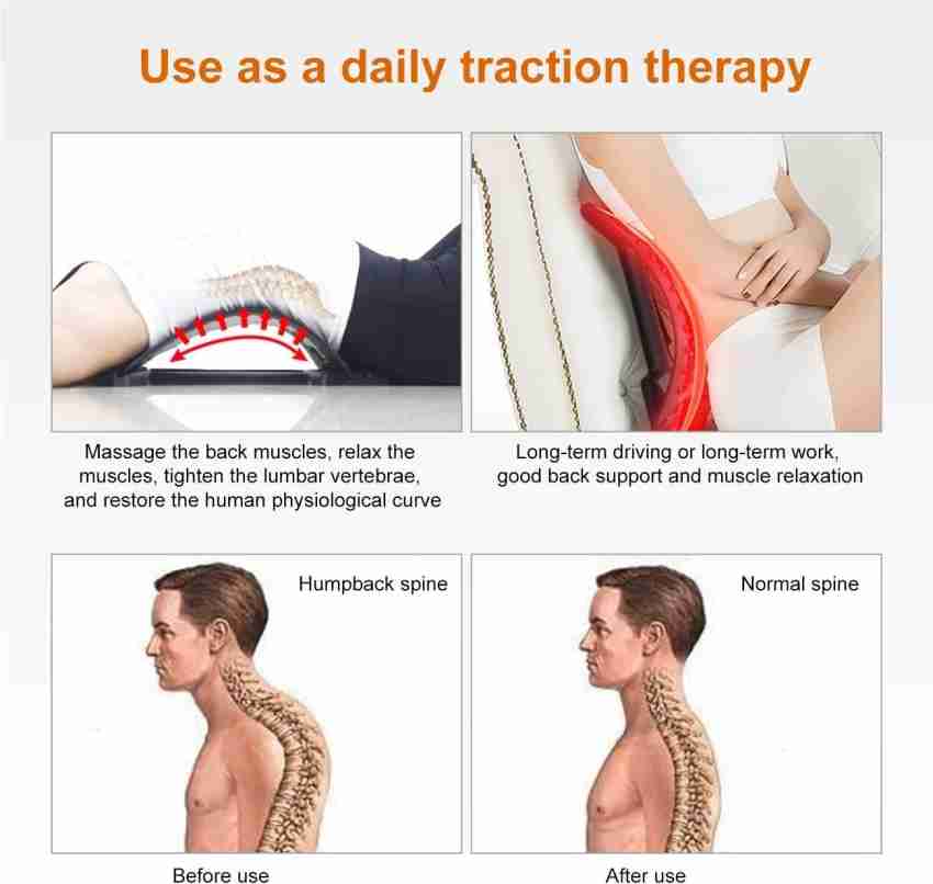 Lower Back Pain Relief Treatment Stretcher Chronic Lumbar Support