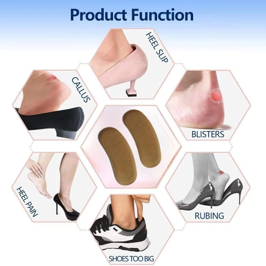 Nucarture 5 pair of Shoe Back Heel Insoles Protector Liner Pads Cushion Heel foot Inserts Insole Buy Nucarture 5 pair of Shoe Back Heel Insoles Protector Liner Pads Cushion Heel foot