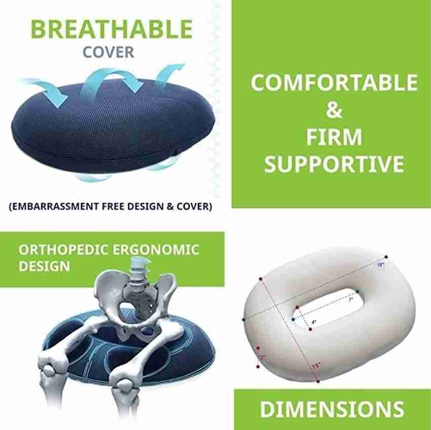 EASEFIT Donut Seat Cushion Pain Relief for Hemorrhoids Piles Back Lumbar Support Buy EASEFIT Donut Seat Cushion Pain Relief for Hemorrhoids Piles Back Lumbar Support Online at Best Prices in India
