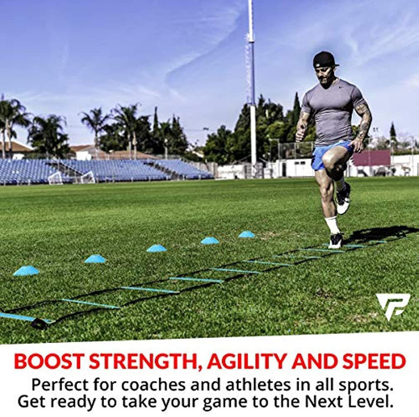 Agility ladder with cones deals