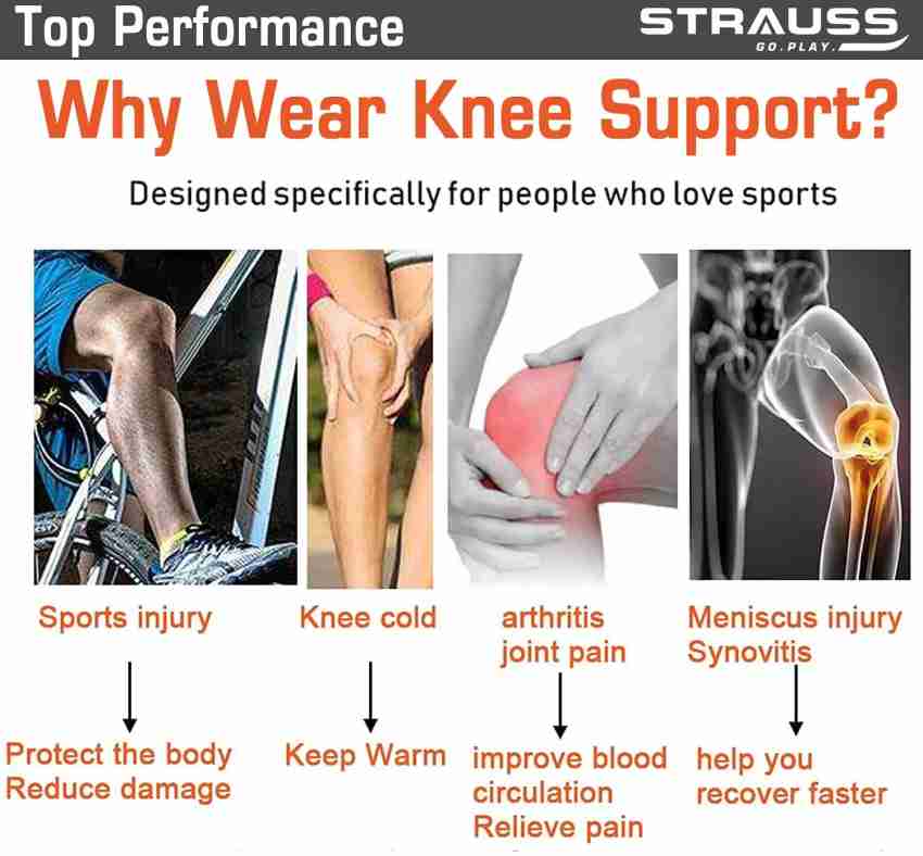 STRAUSS Adjustable Knee Support Patella