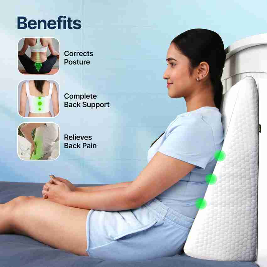 Wedge cushion for back support discount