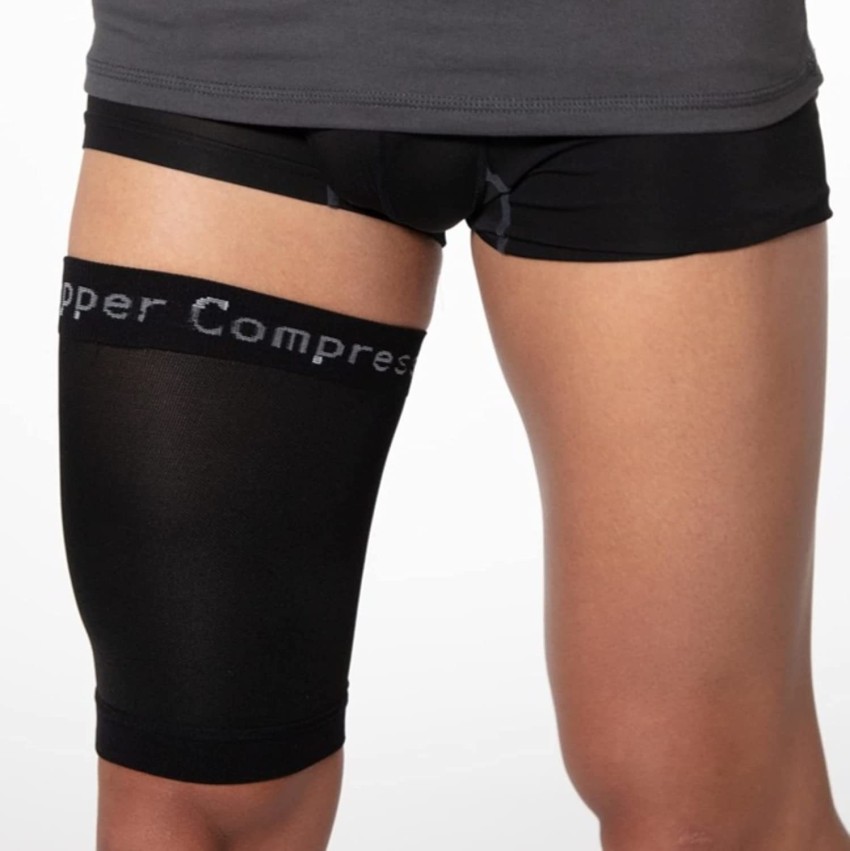 Copper Compression Recovery Thigh Sleeve, For Sore Hamstring, Groin, & Quad  Support. 1 Sleeve) Supporter - Buy Copper Compression Recovery Thigh  Sleeve, For Sore Hamstring, Groin, & Quad Support. 1 Sleeve) Supporter