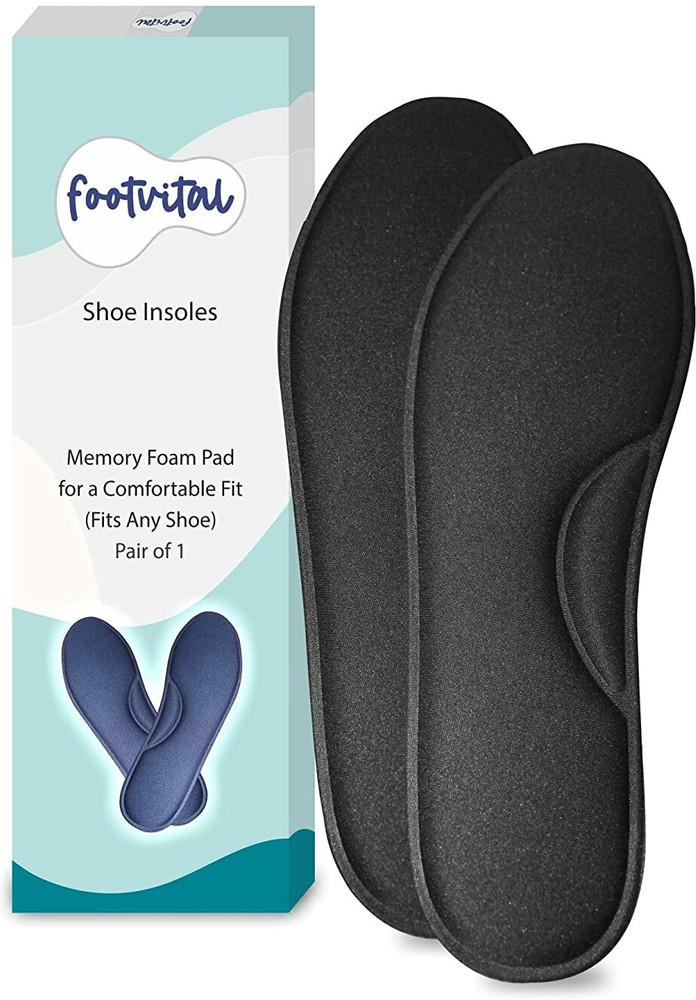 Foot Vital Memory Foam Shoe Insoles Comfortable Insoles Supports Heel Arch Pack of 2 Insole Buy Foot Vital Memory Foam Shoe Insoles Comfortable Insoles Supports Heel Arch Pack of
