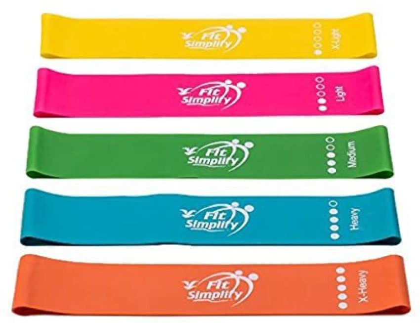  Fit Simplify Resistance Loop Exercise Bands with