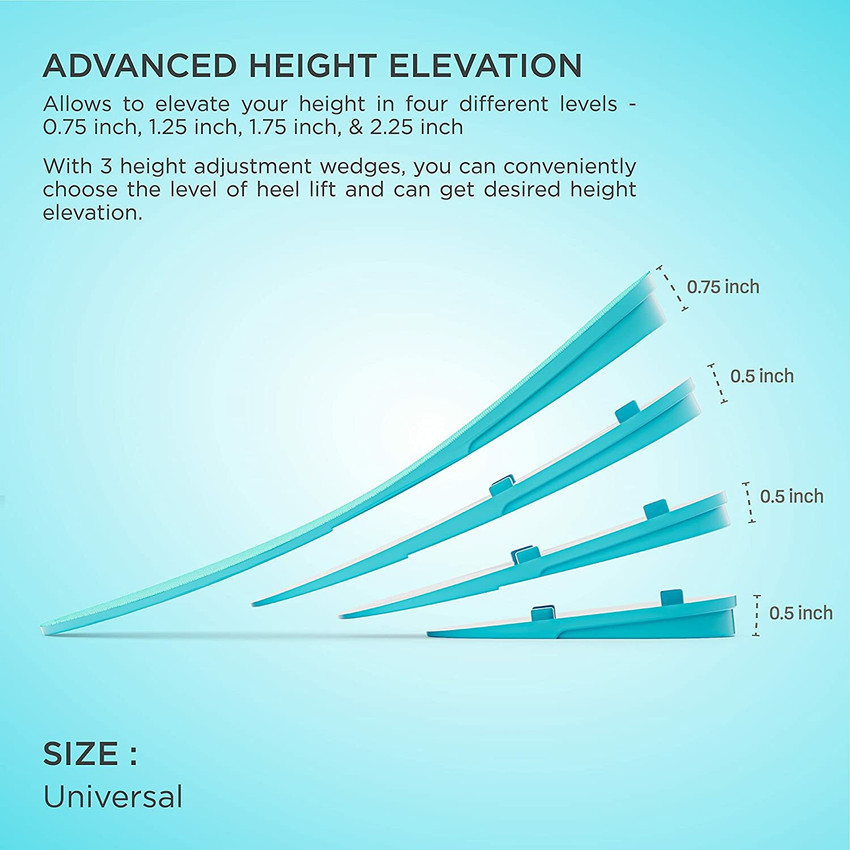 Vertical best sale increasing insoles