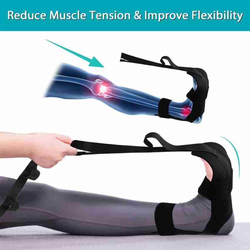 Buy Fitness Scout Foot Stretcher Calf Yoga Ligament Stretching Strap Ankle  Leg Hamstring Plantar Ankle Support Online at Best Prices in India -  Fitness