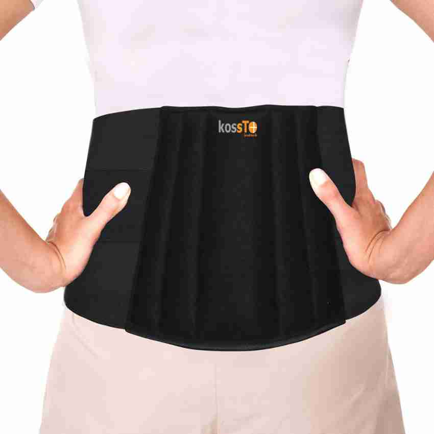 Buy kossto Lower Back Brace Support/Lumbar Support Waist belt for Back Pain  Relief (M) Back / Lumbar Support Online at Best Prices in India - Fitness