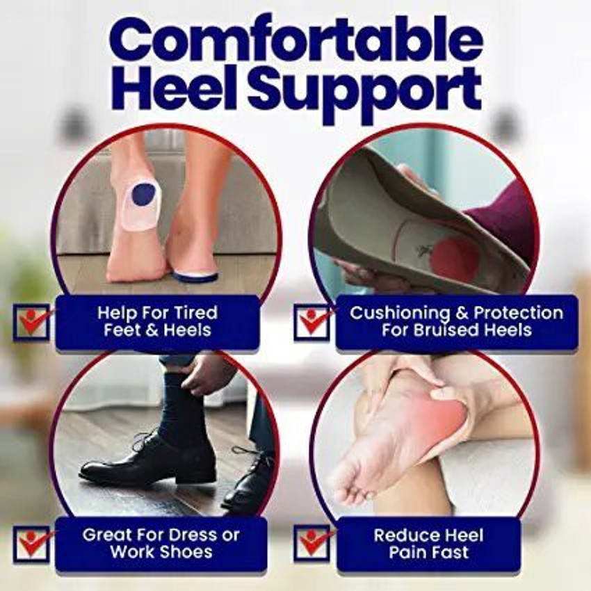 SUPERFINE COMFORT Gel Heel Cups for Plantar Fasciitis Sore Heel Bone Spur Achilles Pain Heel Support Buy SUPERFINE COMFORT Gel Heel Cups for Plantar Fasciitis Sore Heel Bone Spur