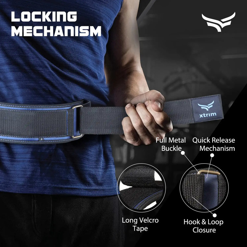 Xtrim 4 inch Gym Workout Fitness Weightlifting Belt Back Lumbar Support Buy Xtrim 4 inch Gym Workout Fitness Weightlifting Belt Back Lumbar Support Online at Best Prices in India Fitness Flipkart