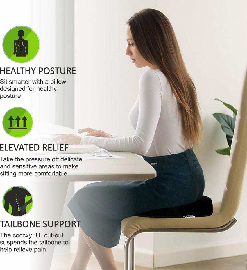 longfit Donut Ring pillow Cushion For tailbone seat Cushion for sciatica Back Lumbar Support Buy longfit Donut Ring pillow Cushion For tailbone seat Cushion for sciatica Back Lumbar Support