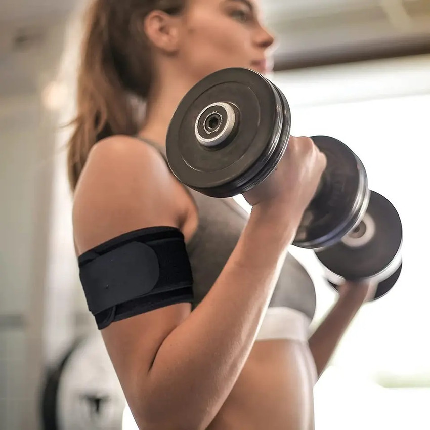 Biceps support outlet