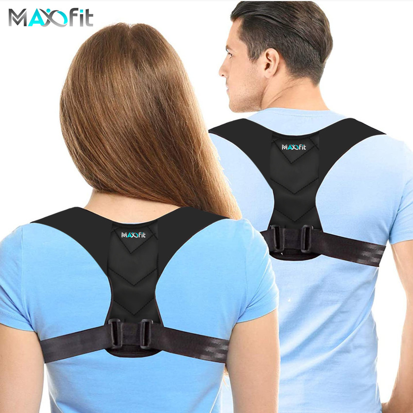 Clavicle belt outlet