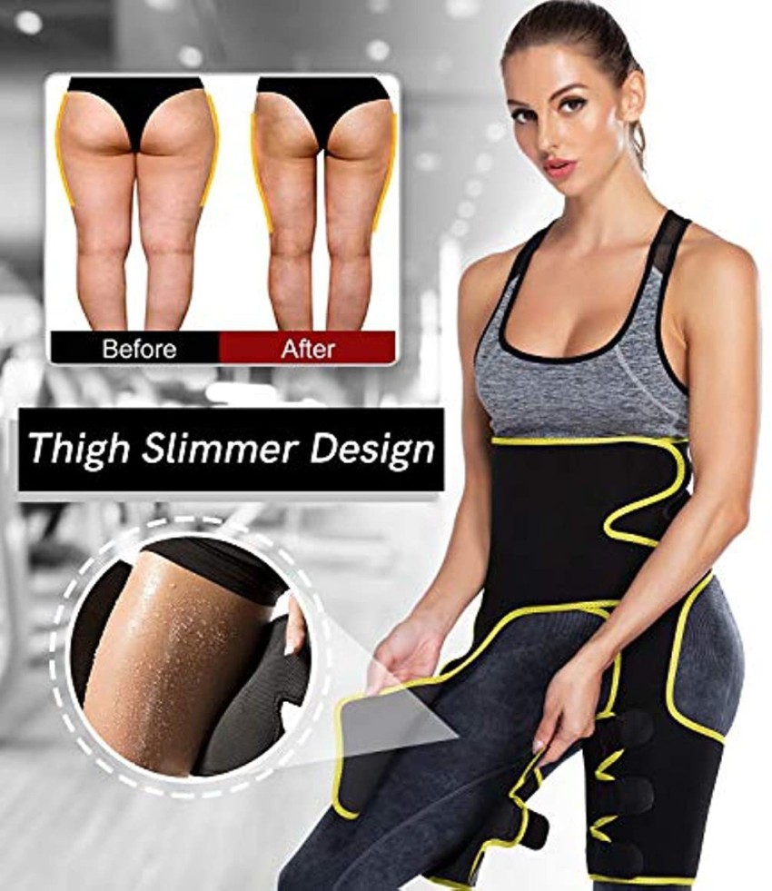 Comfree 3 In 1 Neoprene Waist Trainer And Thigh Trimmer Butt