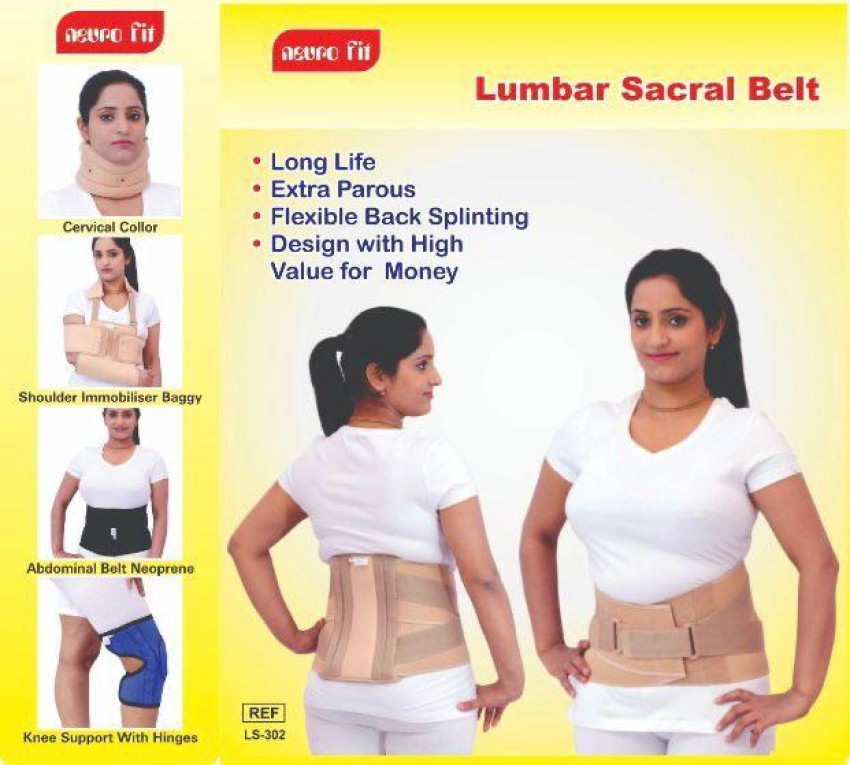 NEURO FIT Lumbo Sacral (L.S Belt ) Back Pain Belt (BEIGE) Free Size Waist  Support (BEIGE) Knee Support - Buy NEURO FIT Lumbo Sacral (L.S Belt ) Back Pain  Belt (BEIGE) Free