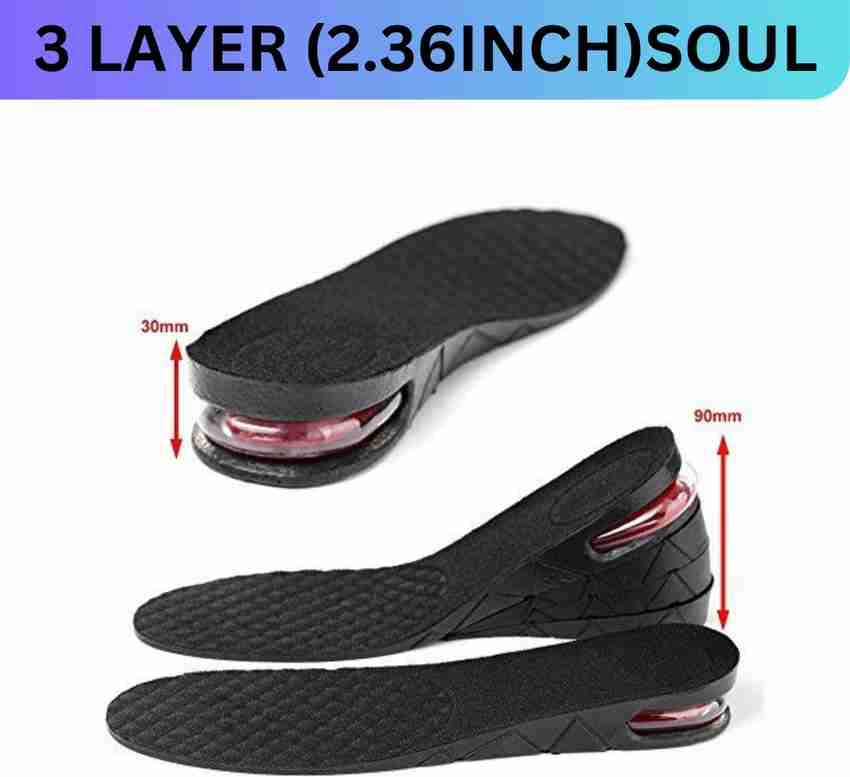 Height increasing insoles deals 3 inches india