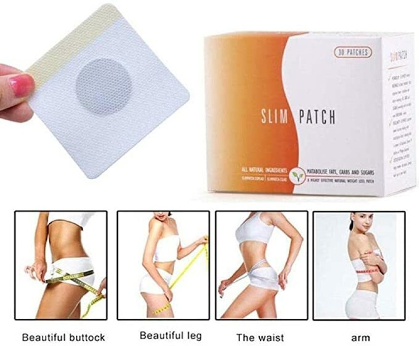 NP NAVEEN PLASTIC 50 Patches Navel Sticker Weight Lose Slim Patch