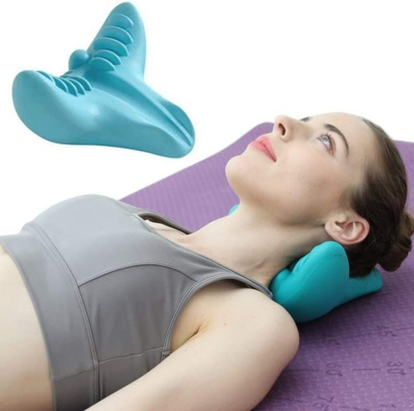 GaxQuly Neck Shoulder Massage Pillow Y Shape Neck Traction Relaxer