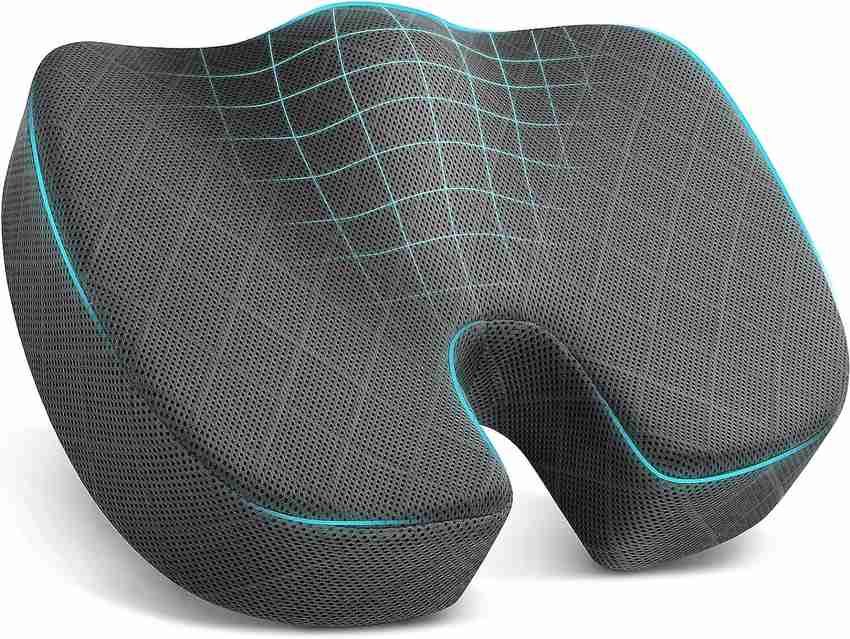 Control D Seat Cushion Sciatica Tailbone Pain Relief Memory Foam Coccyx Pillow upto 80 Kg Back Lumbar Support Buy Control D Seat Cushion Sciatica Tailbone Pain Relief Memory Foam Coccyx Pillow upto 80...