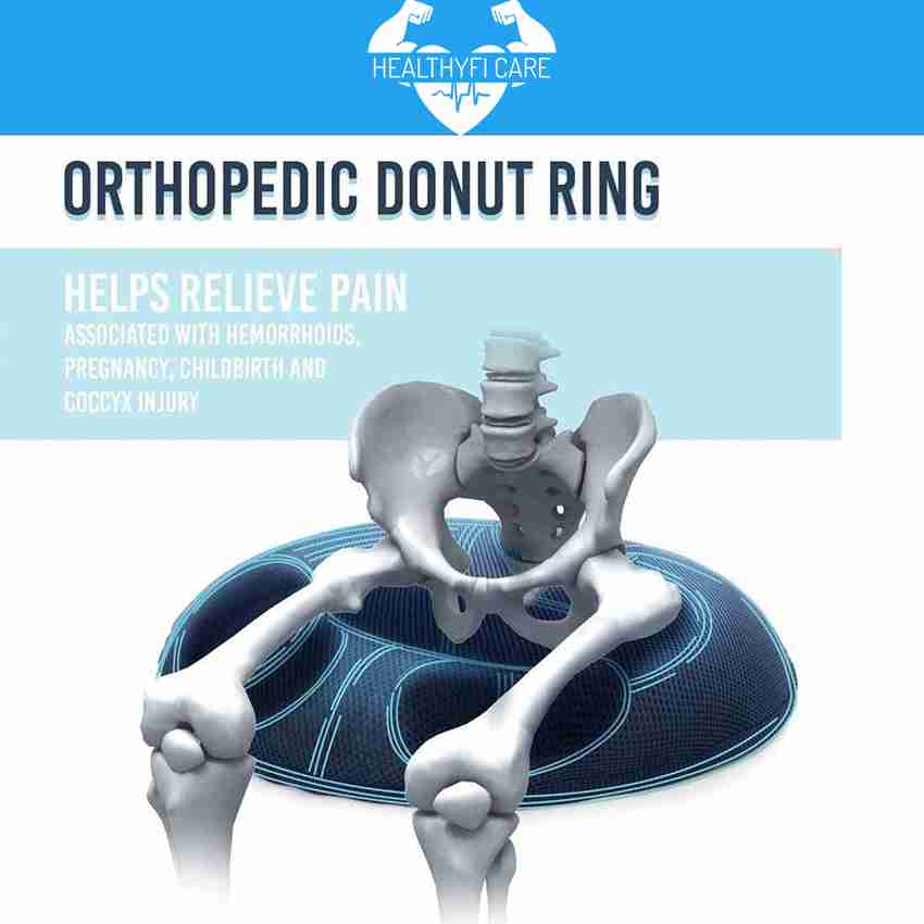 Healthyfi Care Round Ring Air Pillow for Sciatica Tailbone