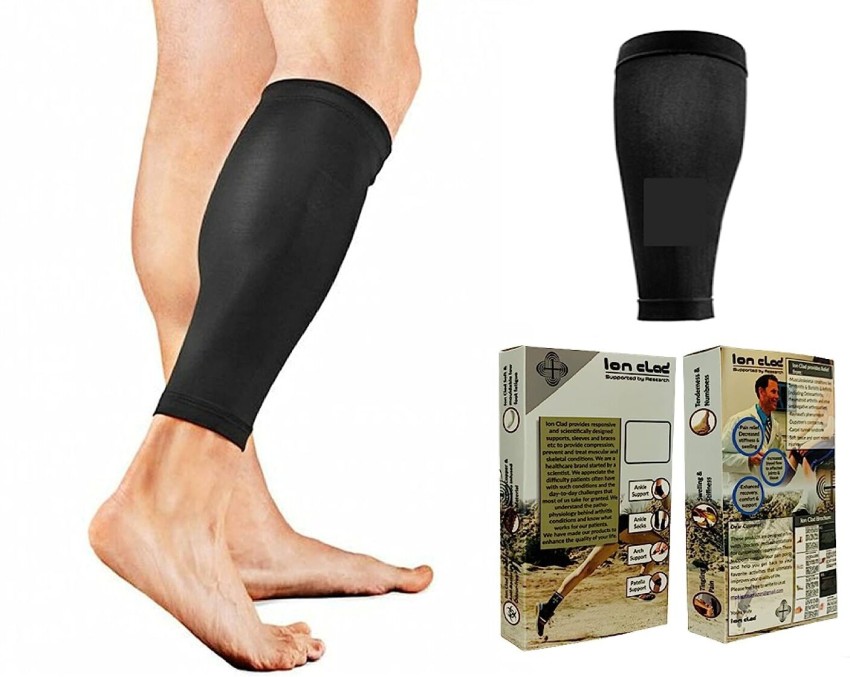 Copper Calf Support Sleeves Running Leg Brace Shin Splints Compression Men  Women