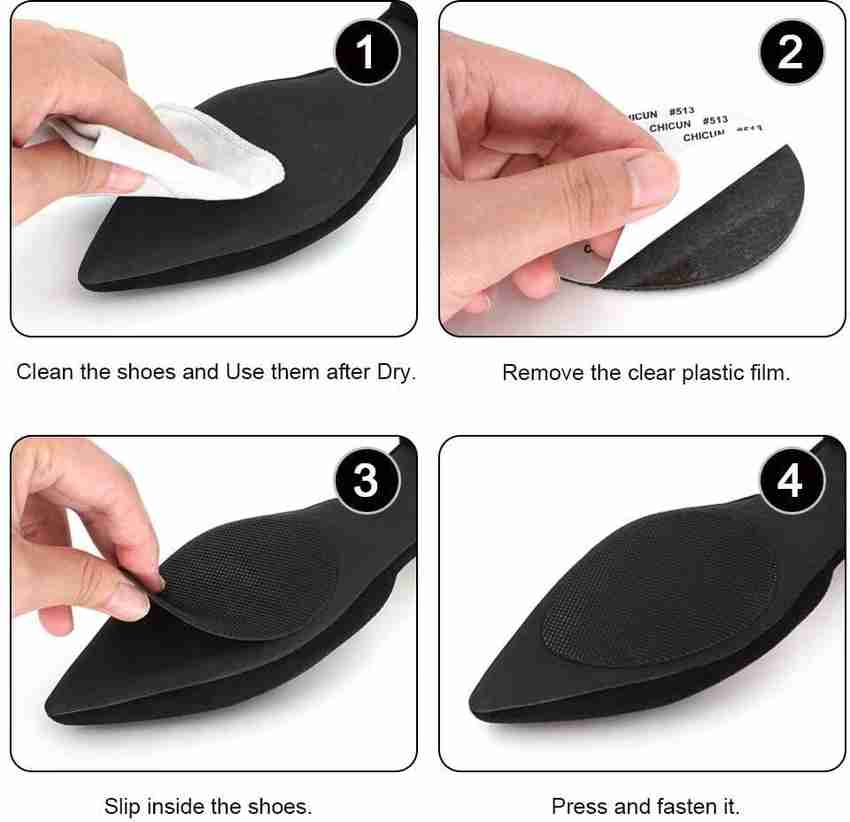 VIDORA Self Adhesive Non Skid Shoe Pads Anti Slip Shoe Sole for Men Women Heel Support Buy VIDORA Self Adhesive Non Skid Shoe Pads Anti Slip Shoe Sole for Men Women Heel Support Online at