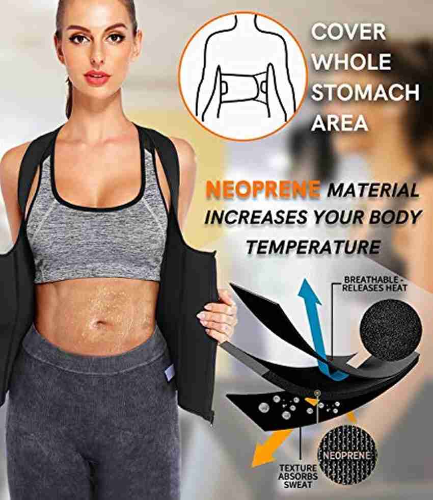 Neoprene sauna slimming online waist trainer vest