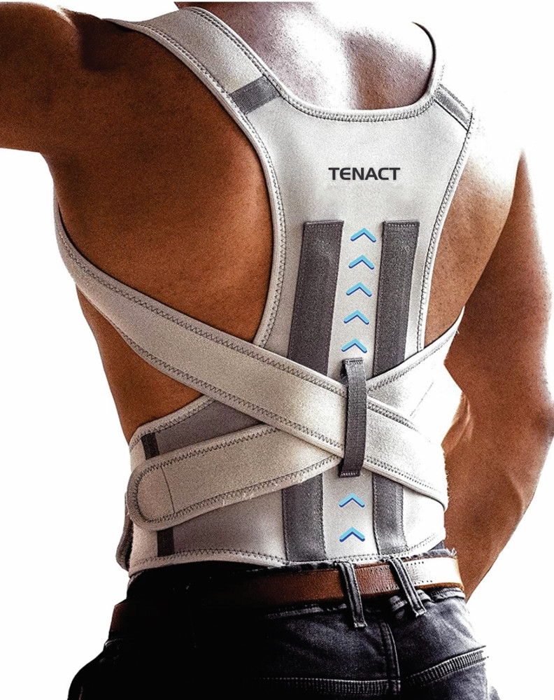TENACT Back Belt For Men WomenPain Support Straightener Brace Posture Corrector